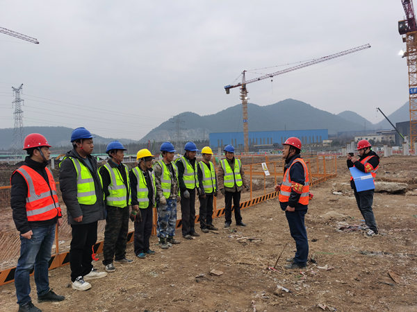 陕煤建设汉中分公司上好“开工三课” 严把安全质量关