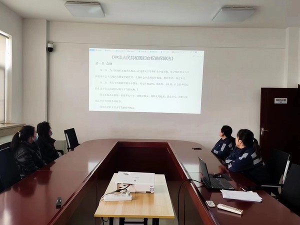 陕煤建设洗选煤运营公司开展女职工维权月活动