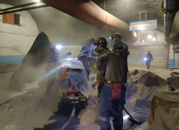 陕煤建设矿建三公司施工进尺“掘”出加速度