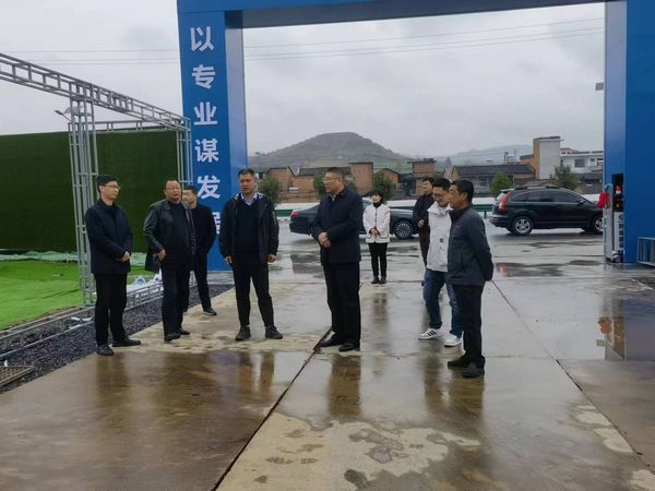 陕煤集团党委副书记张海泉一行莅临陕煤建设天工公司土建一部检查指导工作