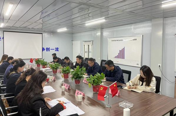 陕煤集团专家组对陕煤建设天工公司承建的渭南陕煤启辰项目二期工程进行档案预验收