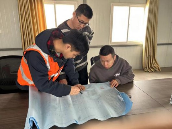 陕煤建设咸阳分公司第二项目：团结互助，共同进步