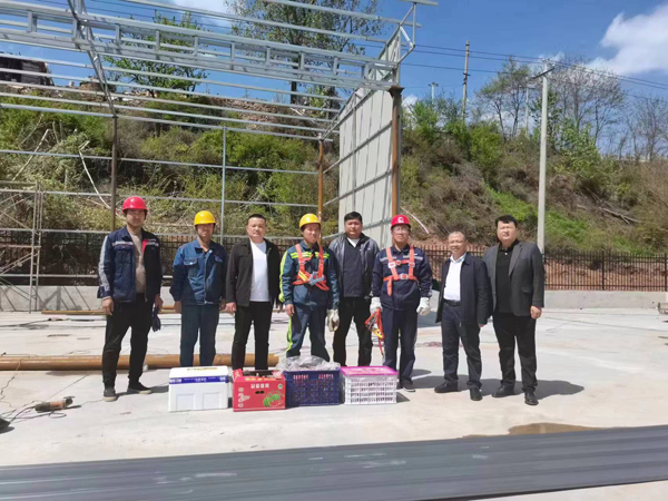 进一线鼓干劲 关怀慰问暖人心