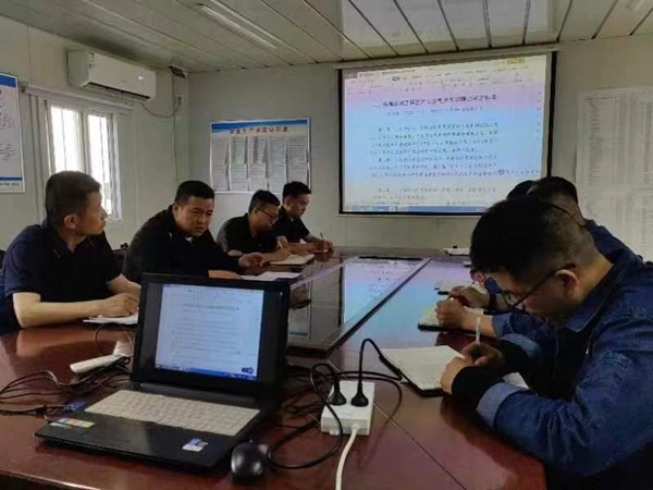 陕煤建设汉中分公司“零三违、防事故、除隐患、保安全” 主题活动如火如荼进行中