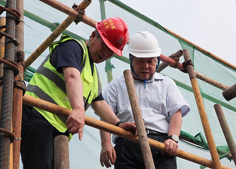 陕煤建设集团领导深入一线检查指导安全工作