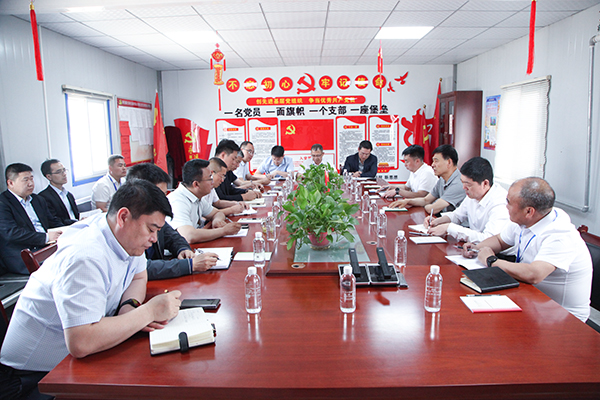 侯本英深入陕北片区召开安全生产督导检查座谈会