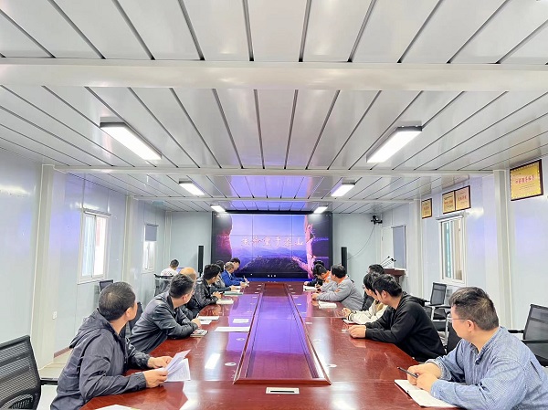 陕煤建设渭南分公司第十一项目部“三个加强”持续绷紧安全生产“三条线”