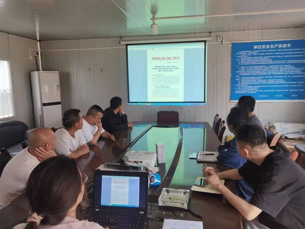 陕煤建设天工公司铜川项目部:把安全生产工作落实在“第一线”