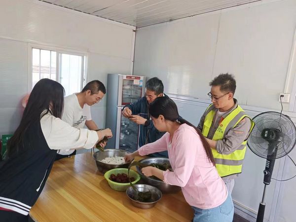 陕煤建设天工公司土建二部：一“粽”浓情，一“粽”乡愁
