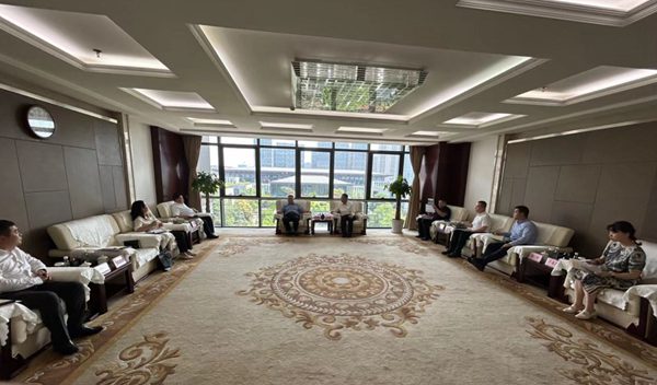 陕煤建设集团与西咸新区沣东新城管委会座谈交流