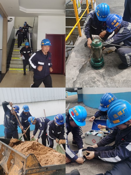 陕煤建设洗选煤运营公司红柳林洗煤厂项目部: 合攻“三防” 吹响应急演练“号角”