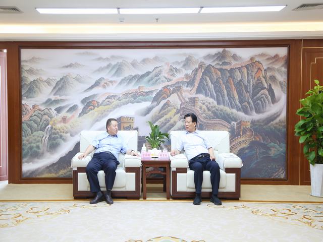 陕煤建设领导赴榆能集团拜访交流