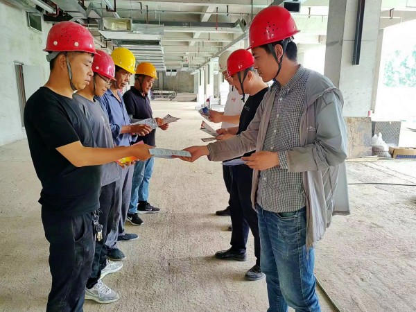 陕煤建设渭南分公司第一项目部多点发力筑牢安全根基