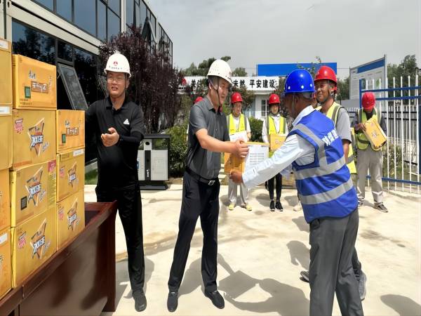 陕煤建设绿宇公司:施“凉”策解酷暑 项目建设“加速跑”