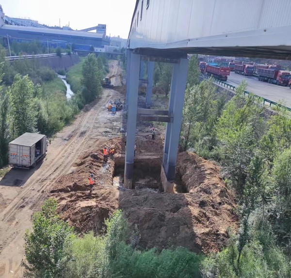 陕煤建设洗选煤运营公司柠条塔运营项目部:降雨来袭,守护平安夜色!