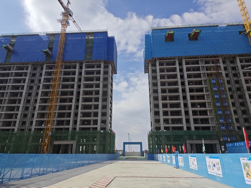 陕煤建设榆林公司第六项目部:文明施工让工地“靓”新颜