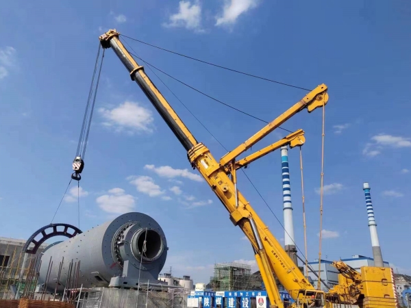 陕煤建设机电安装公司凉水井项目部项目建设“加速跑”