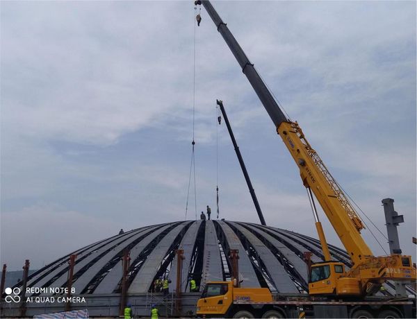 陕煤建设天工公司土建四部：“双节”施工不停歇  大干快上“不打烊”