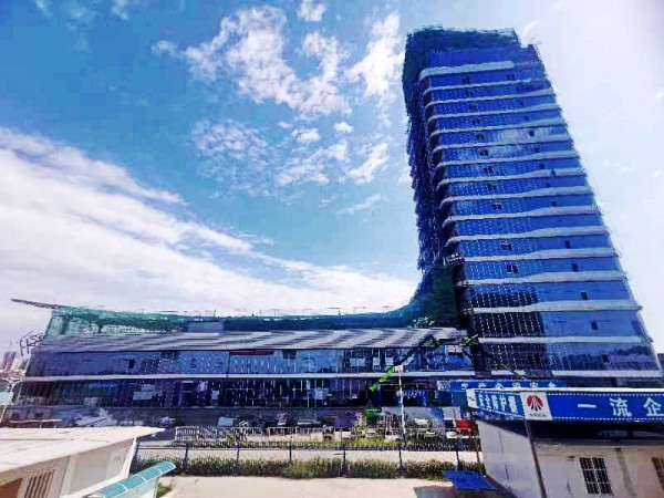 陕煤建设渭南分公司第十一项目部金秋十月收获季 项目推进正当时