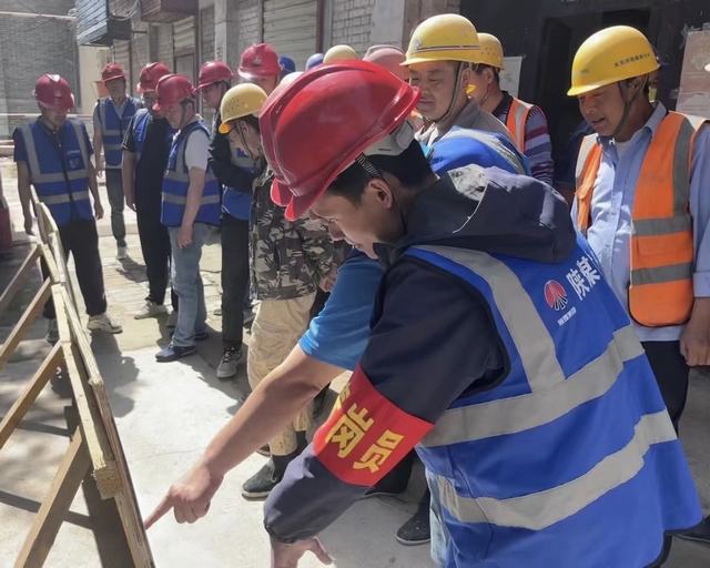 陕煤建设韩城分公司土建四项目部:安全施工彰显崭新风采 青春力量筑就安全未来