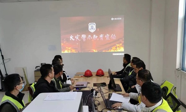 陕煤建设铜煤公司第九项目部 :“青”尽力量 助力百日安全生产完美收官