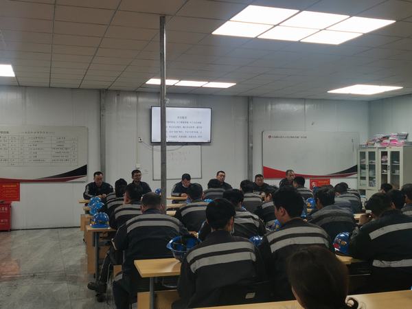 陕煤建设洗选煤运营公司红柳林洗煤厂项目部：从末到初维安 把舵扬帆护航