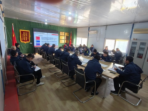 陕煤建设铜煤公司各基层项目部职工大会火热进行中