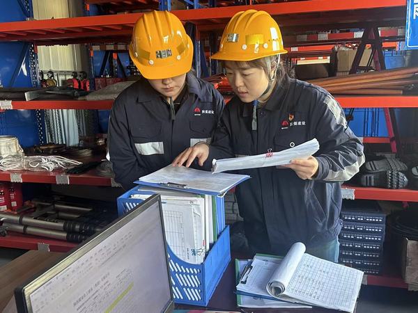 陕煤建设洗选煤运营公司神渭首端运营项目部：升级库房标准化 做好后勤保卫兵