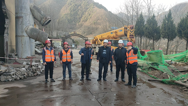 陕煤建设汉中分公司菱铁系统拆除工程提前20天完成施工任务