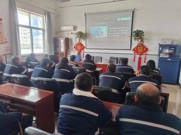 陕煤建设洗选煤运营公司澄合山阳项目部：征战二季度，全力吹响安全“冲锋号”