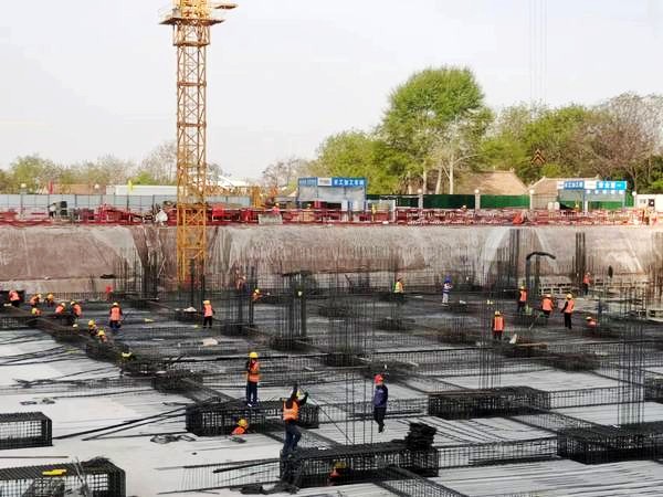 陕煤建设渭南分公司第七项目部满弓劲发实干争春全力按下项目建设“加速键”