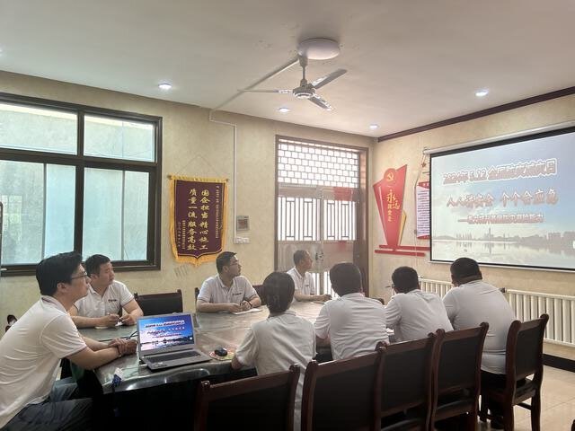 陕煤建设韩城分公司土建四项目部：筑牢安全防线，共绘平安蓝图