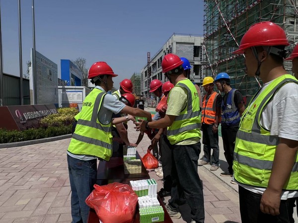 陕煤建设铜煤公司十五项目部:战高温、不服“暑”掀起大干热潮