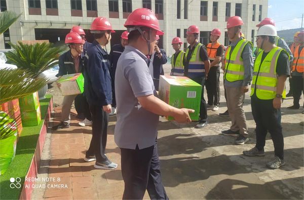 陕煤建设天工公司土建四部:高温施工忙 “烤”验有“凉”策