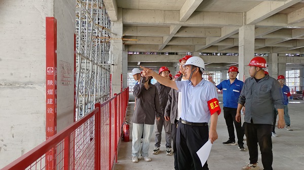 陕煤建设澄合分公司职工代表安全巡视助力“安全生产月”见实见效