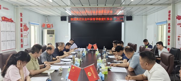 陕煤集团安全生产督导组深入陕煤建设新龙城项目检查工作