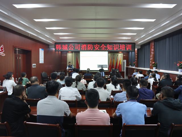 陕煤建设韩城分公司：应急演练始于心 防范未然始于行