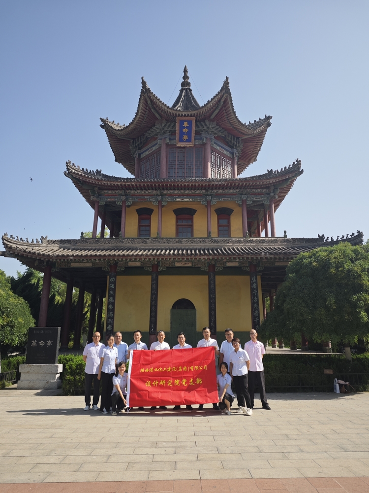 陕煤建设设计研究院:开展“迎七一”主题党日活动