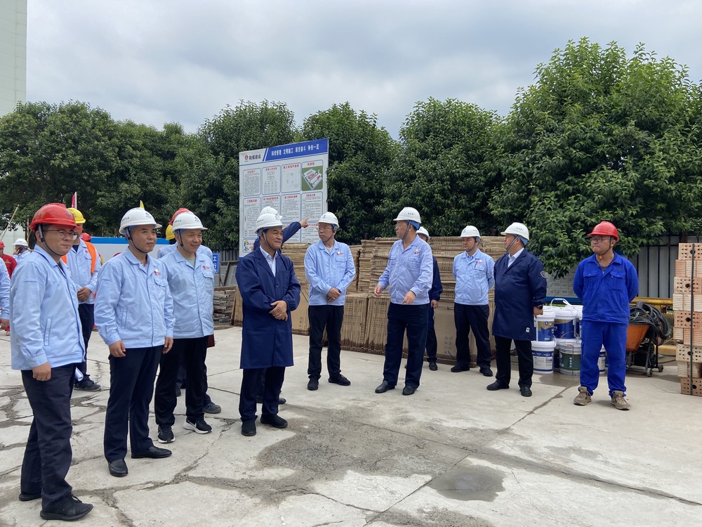 陕煤建设绿宇公司：陕西省化工学会理事会副理事长莅临消防一级站调研指导