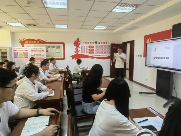 陕煤建设煤矿运营服务分公司：开展生产安全事故应急预案培训活动  提升应急处理能力