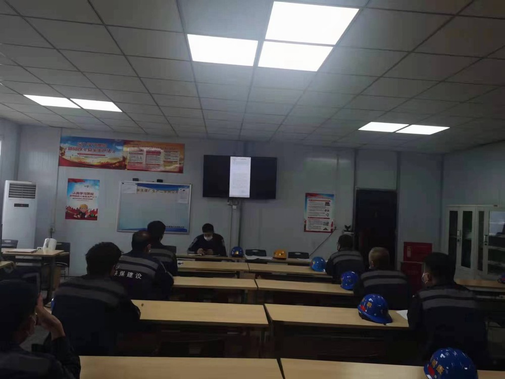 陕煤建设洗选煤运营公司红柳林洗煤厂项目部： 以人为本 把健康“请进门”