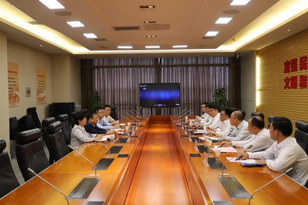 陕煤建设赴榆林城投集团交流洽谈