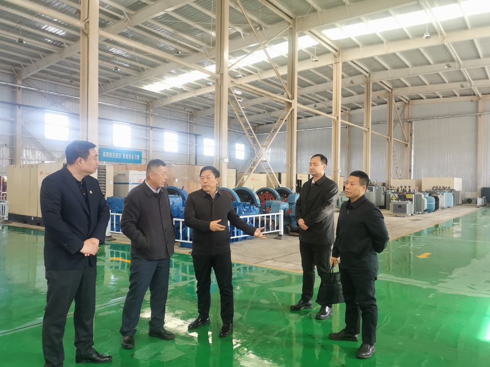 徐五才深入铜川片区所属单位调研指导工作