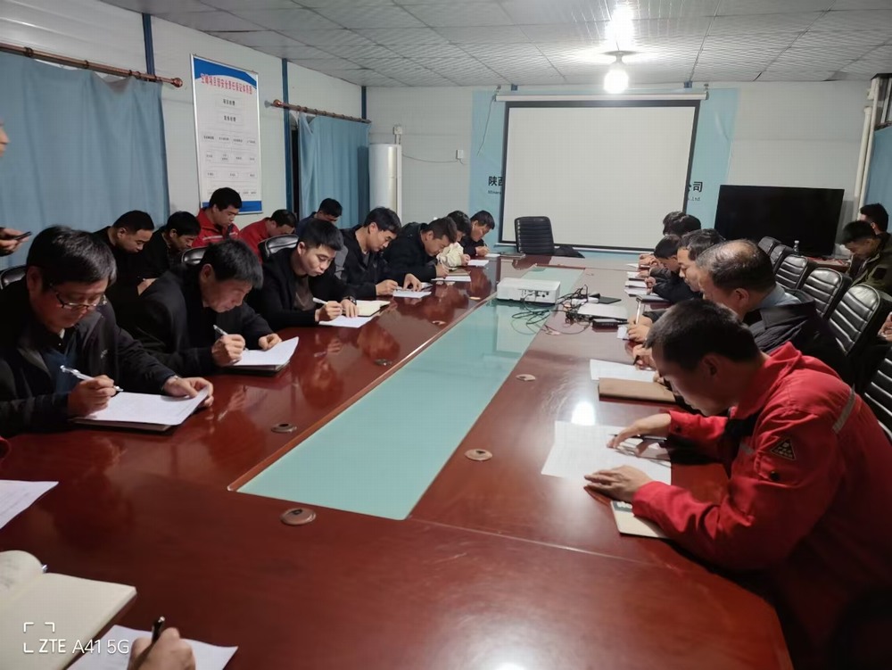 陕煤建设矿建二公司“安全生产治理能力提升年”行动有成效