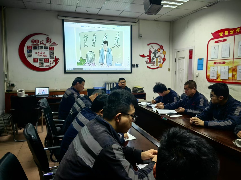 陕煤建设洗选煤运营公司柠条塔运营项目部:扎实做好春节前夕信访维稳工作