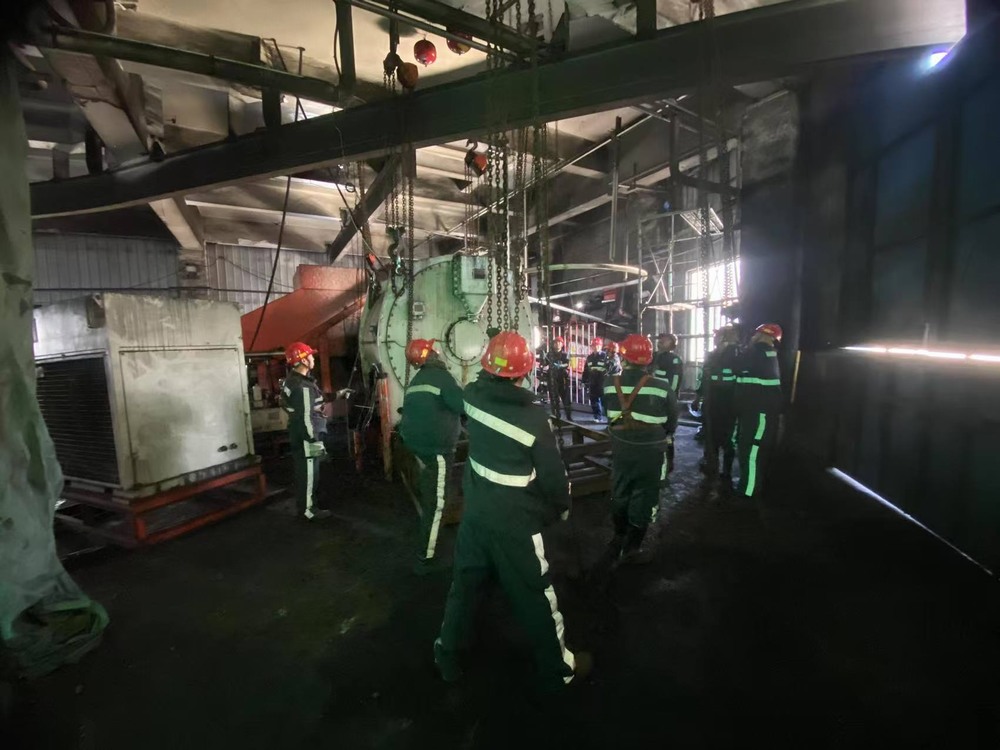 陕煤建设韩城分公司张家峁项目部:新岁启封 检修护航新征程