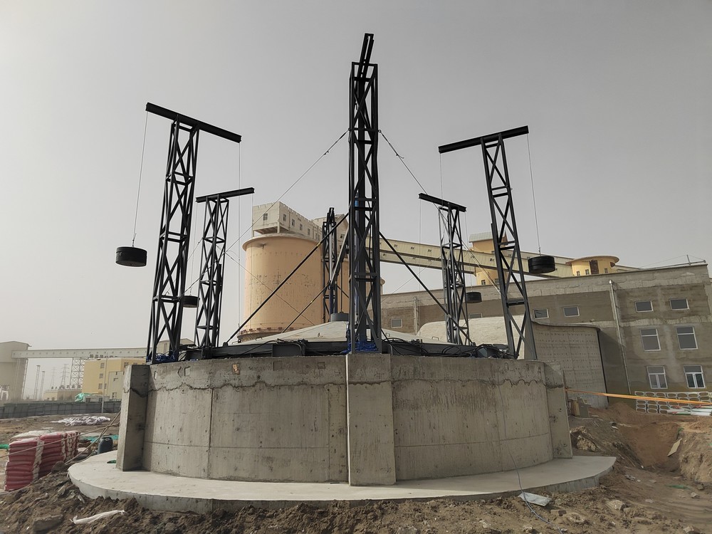 陕煤建设矿建三公司承建的袁大滩煤矿二号回风立井工程进入收尾冲刺阶段