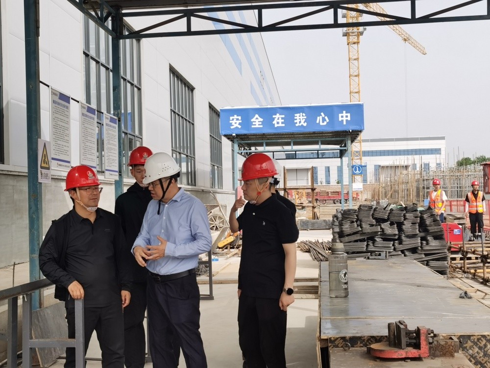 刘保江赴汉中分公司蓝山重工产研基地项目开展节前安全生产综合检查