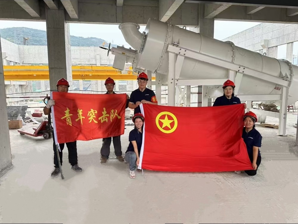 陕煤建设韩城分公司安装六项目部：青春奋进正当时 攻坚一线显担当