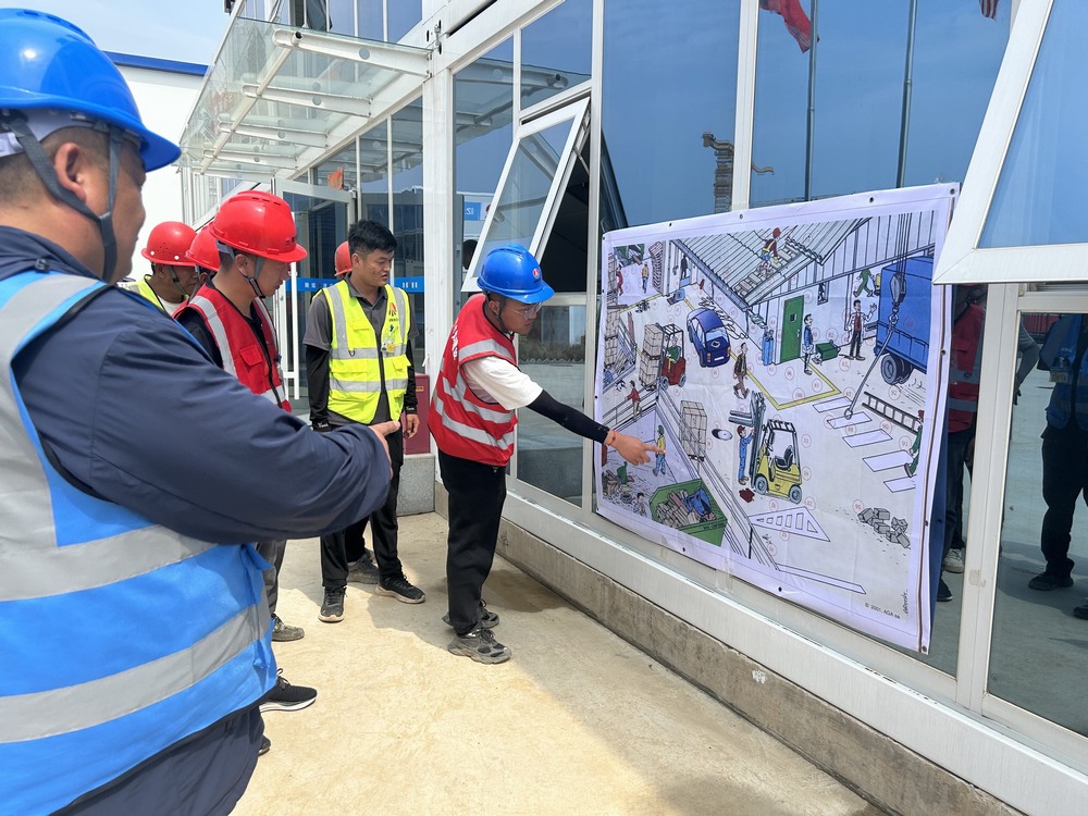 陕煤建设韩城分公司土建四项目部：安全生产全员参与 平安成果人人共享